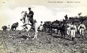 Algerie - Artillerie de Montagne 
